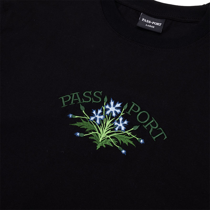 PASS PORT(パスポート)/ BLOOM ORGANIC TEE -3.COLOR-