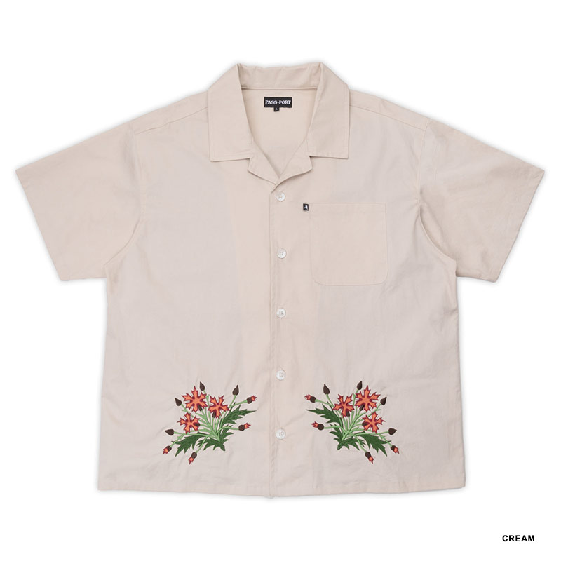 PASS PORT(パスポート)/ BLOOM CASUAL SHIRT -2.COLOR-