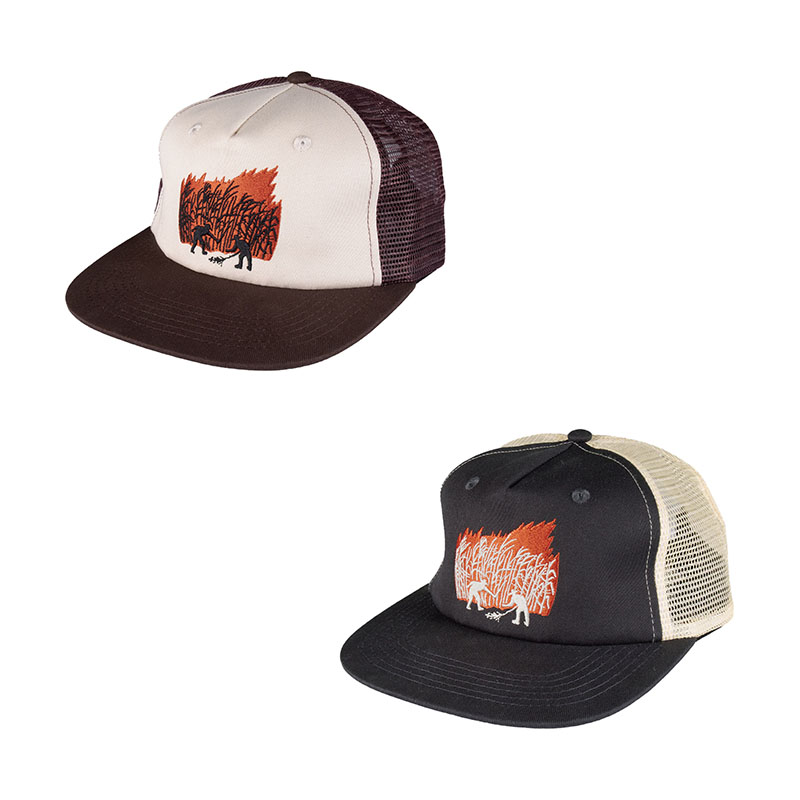 PASS PORT(パスポート)/ BRUSH FIRE WORKERS TRUCKER CAP -2.COLOR-