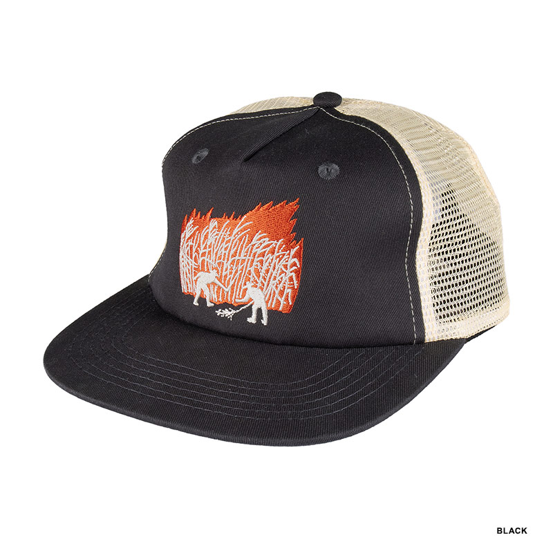PASS PORT(パスポート)/ BRUSH FIRE WORKERS TRUCKER CAP -2.COLOR-