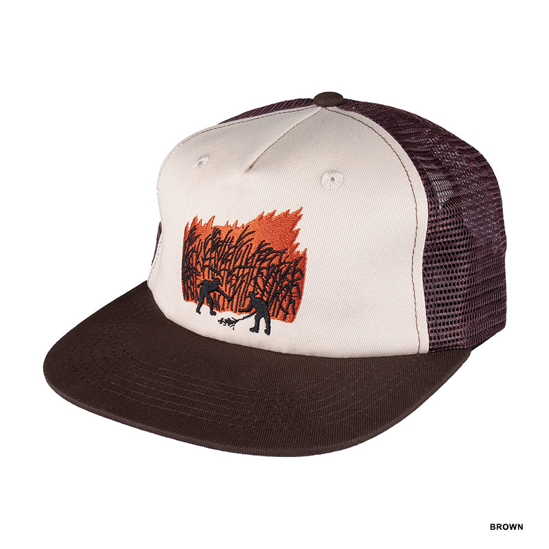 PASS PORT(パスポート)/ BRUSH FIRE WORKERS TRUCKER CAP -2.COLOR-