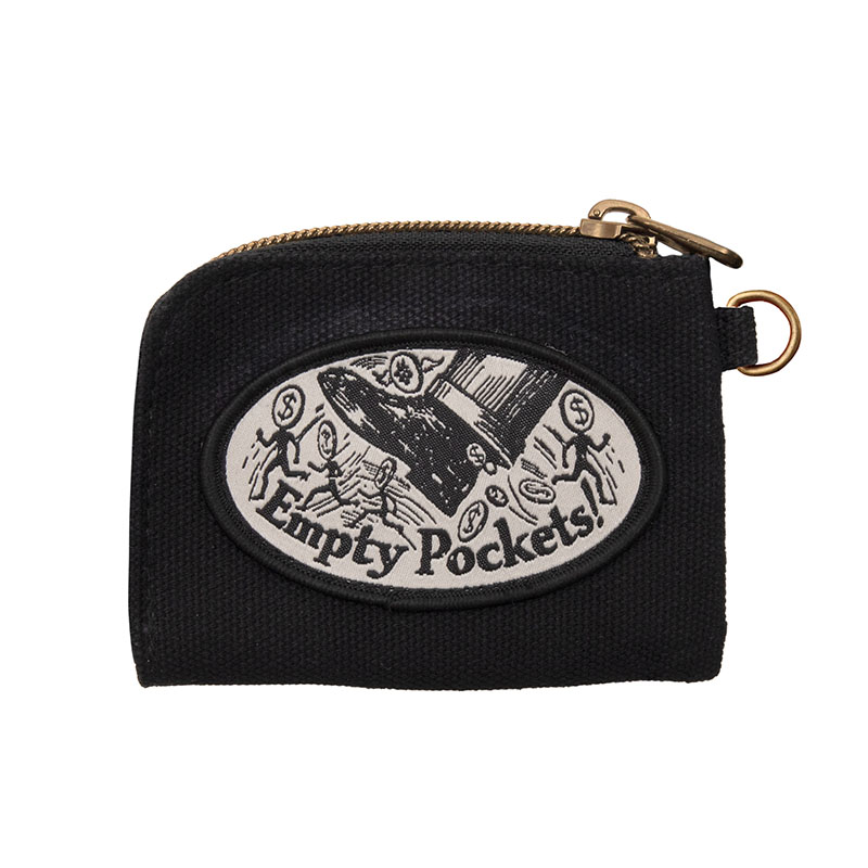 PASS PORT(パスポート)/ EMPTY POCKETS COIN POUCH -BLACK-