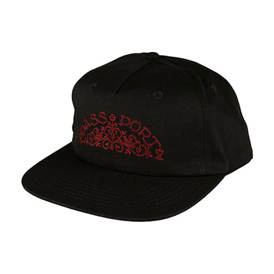 PASS PORT(パスポート)/ VINEYARD BIRDS WORKERS CAP -BLACK-
