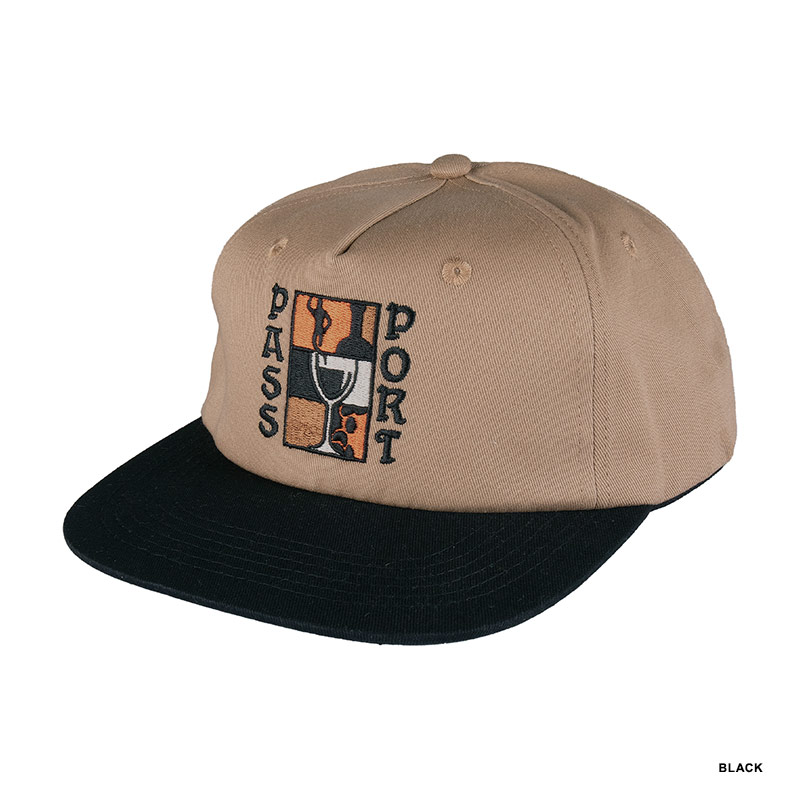 PASS PORT(パスポート)/ DINE EM WORKERS CAP -3.COLOR-