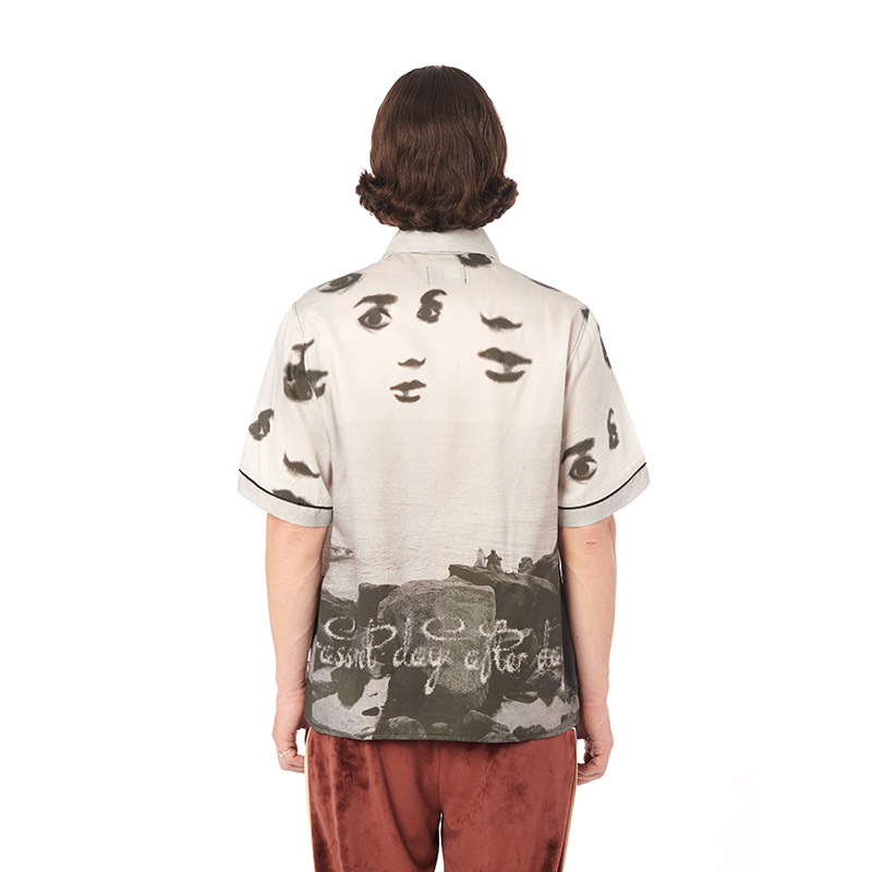 RASSVET(ラスベート)/ D.A.D SHORT SLEEVES SHIRT -WHITE-