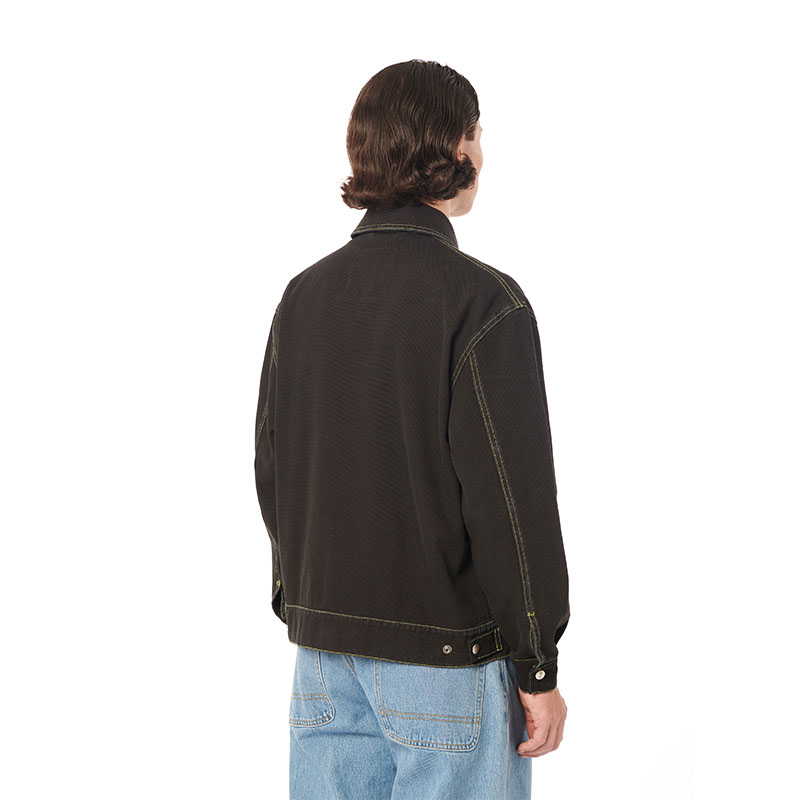 RASSVET(ラスベート)/ CANVAS WORK JACKET -BLACK-