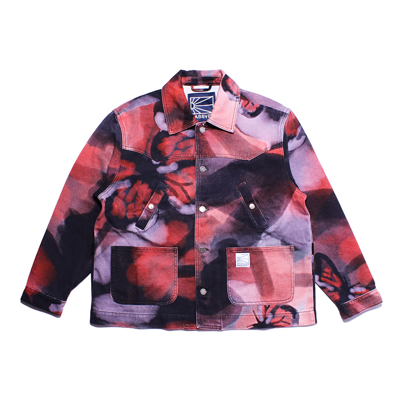 RASSVET(ラスベート)/ BUTTERFLY ALL OVER PRINT JACKET -MULTI-