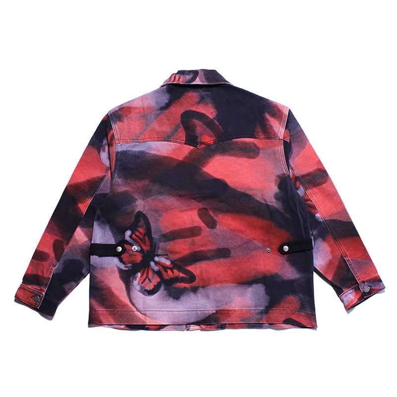 RASSVET(ラスベート)/ BUTTERFLY ALL OVER PRINT JACKET -MULTI-