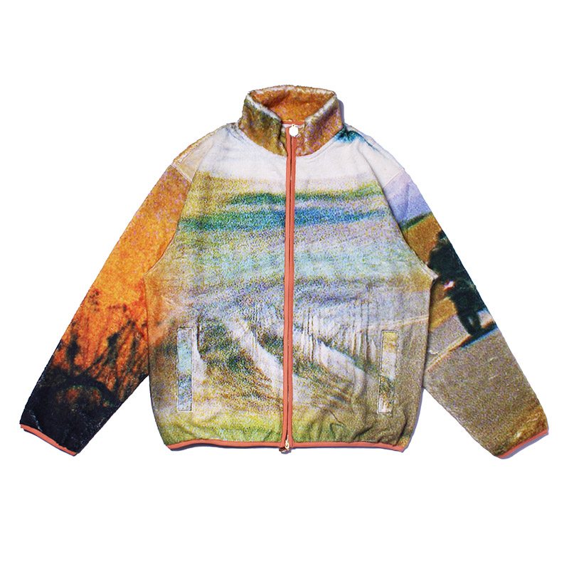 RASSVET(ラスベート)/ SCENARIO TWO FLEECE JACKET -MULTI-