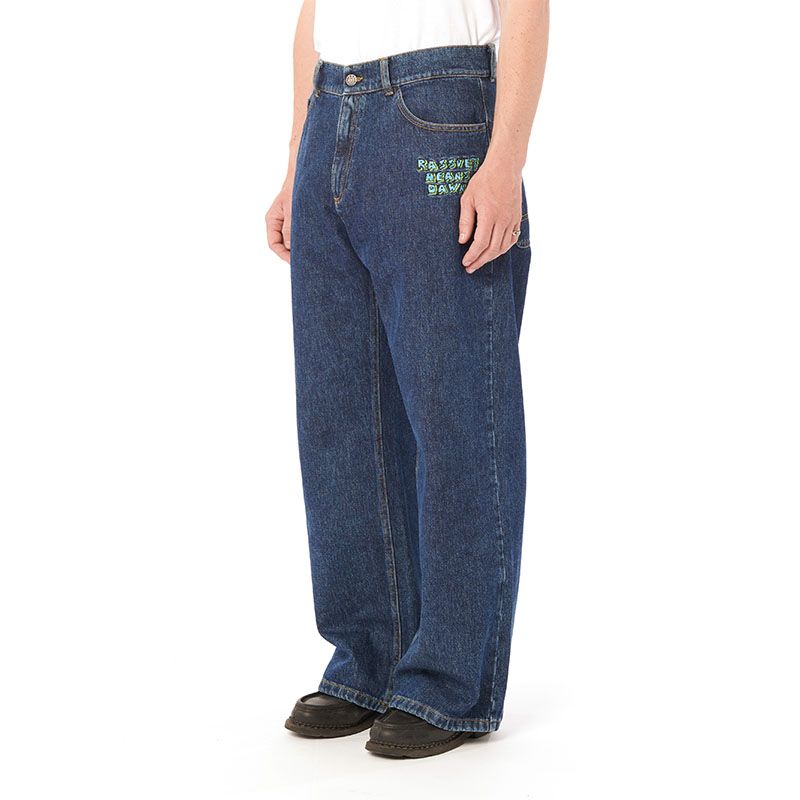 RASSVET(ラスベート)/ R.M.D BAGGY TROUSERS -D.BLUE-