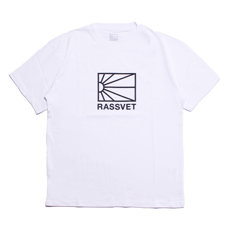RASSVET(ラスベート)/ BIG LOGO TEE SHIRT -2.COLOR-