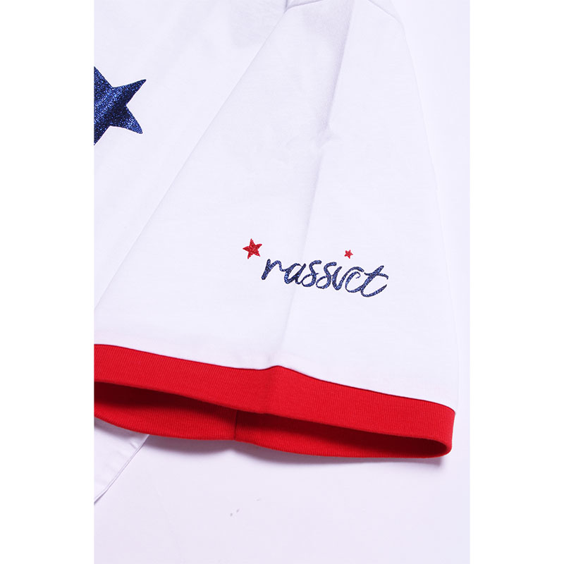 RASSVET(ラスベート)/ FREE TO SPARKLE TEE SHIRT -WHITE-