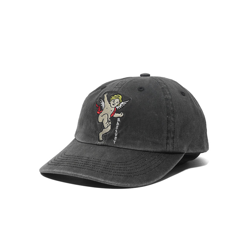 RASSVET(ラスベート)/ 6 PANEL CAP -2.COLOR-(BLACK)
