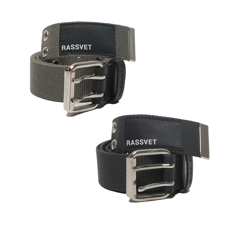 RASSVET(ラスベート)/ WEBBING BELT -2.COLOR-