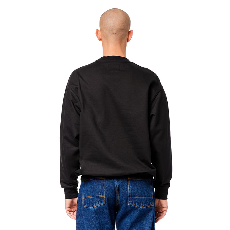 RASSVET(ラスベート)/ GATE SWEATSHIRT -BLACK-