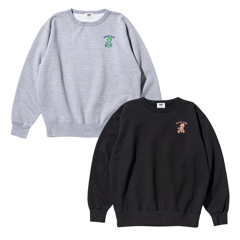坩堝-RUTSUBO-(ルツボ)/ YUMYUM CREW SWEAT（ZECS）-2.COLOR-