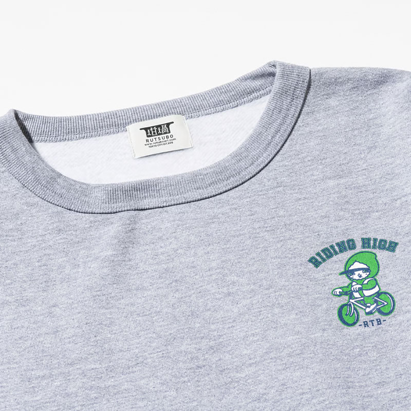 坩堝-RUTSUBO-(ルツボ)/ YUMYUM CREW SWEAT（ZECS）-2.COLOR-