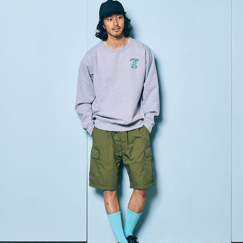 坩堝-RUTSUBO-(ルツボ)/ YUMYUM CREW SWEAT（ZECS）-2.COLOR-