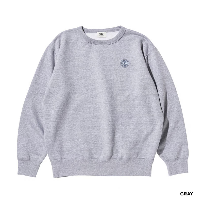 坩堝-RUTSUBO-(ルツボ)/ STAPLE CREW SWEAT -2.COLOR-