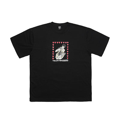 TELEVISI STAR(テレビジスター)/ VXLOVE BOX TVS TEE × NAKEN WIJAYA -BLACK-