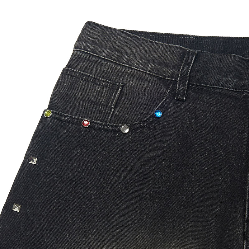 WKNDRS(ウィーケンダーズ)/ SIDE STUDDED PANTS -2.COLOR-