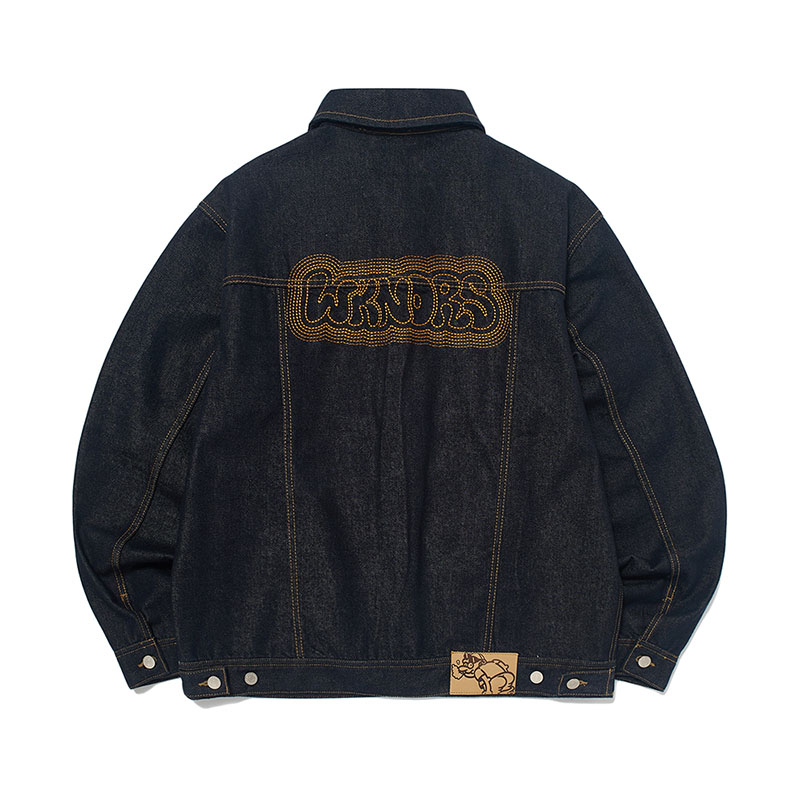 WKNDRS(ウィーケンダーズ)/ CHAIN STITCH TRUCKER JACKET -DENIM-