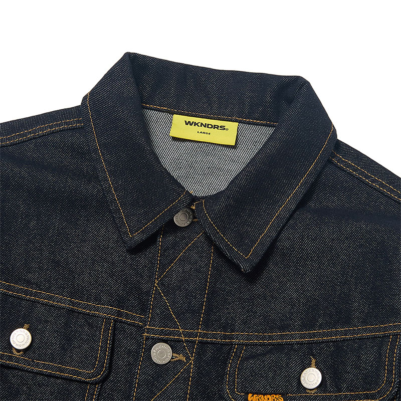 WKNDRS(ウィーケンダーズ)/ CHAIN STITCH TRUCKER JACKET -DENIM-