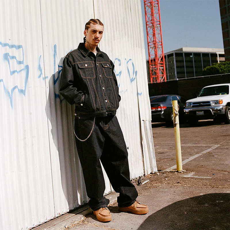WKNDRS(ウィーケンダーズ)/ CHAIN STITCH TRUCKER JACKET -DENIM-