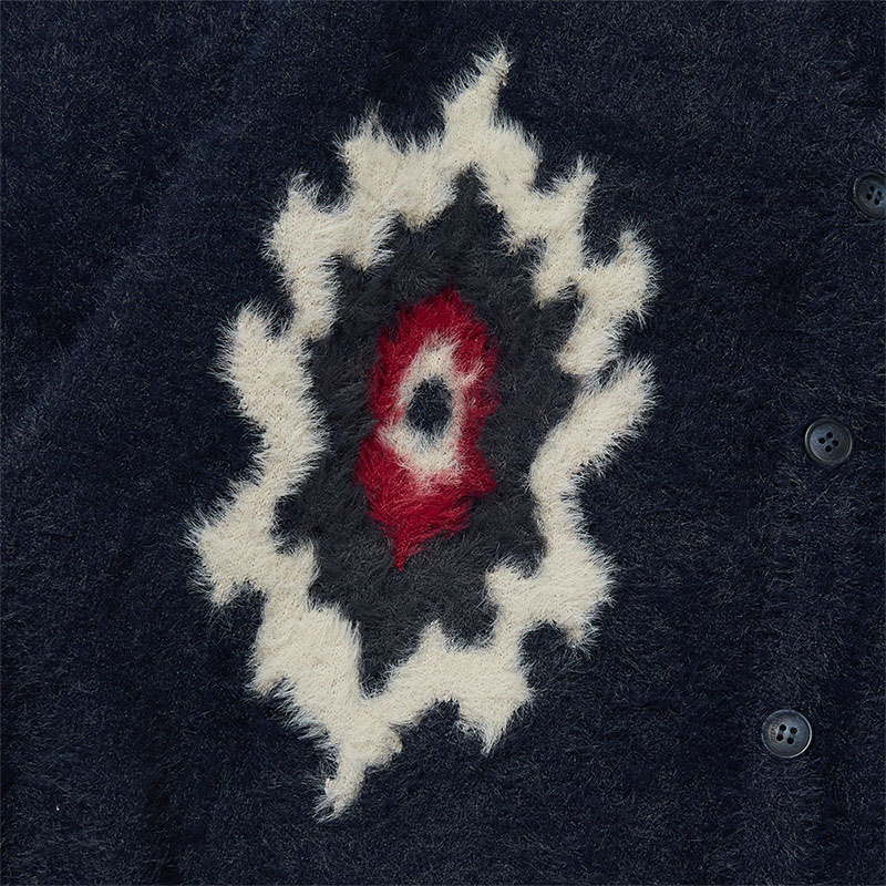 WKNDRS(ウィーケンダーズ)/ FLAME CARDIGAN -2.COLOR-