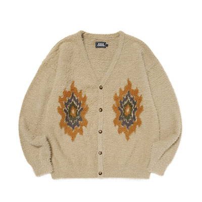 WKNDRS(ウィーケンダーズ)/ FLAME CARDIGAN -2.COLOR-