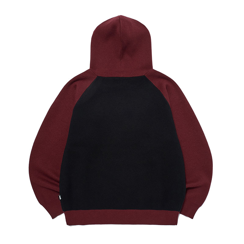 WKNDRS(ウィーケンダーズ)/ GRAFFITI LOGO KNITTED HOODIE -2.COLOR-