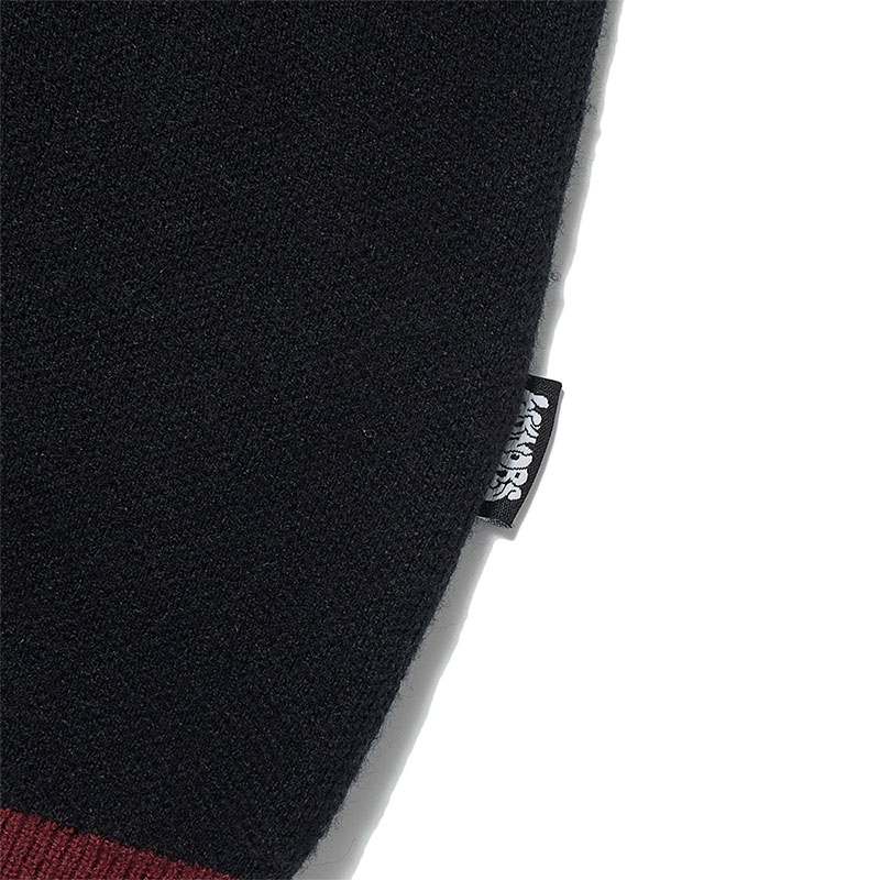 WKNDRS(ウィーケンダーズ)/ GRAFFITI LOGO KNITTED HOODIE -2.COLOR-