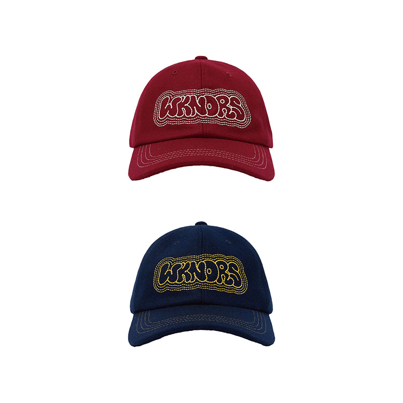WKNDRS(ウィーケンダーズ)/ GRAFFITI LOGO WOOL CAP -2.COLOR-