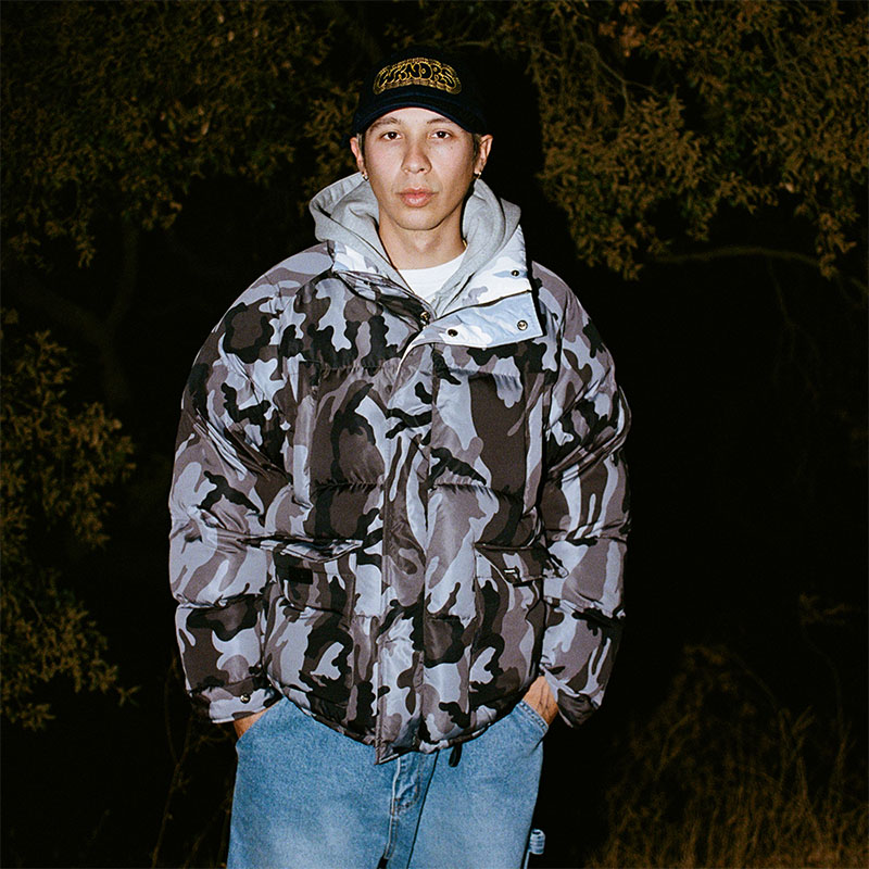 WKNDRS(ウィーケンダーズ)/ GRAFFITI LOGO WOOL CAP -2.COLOR-
