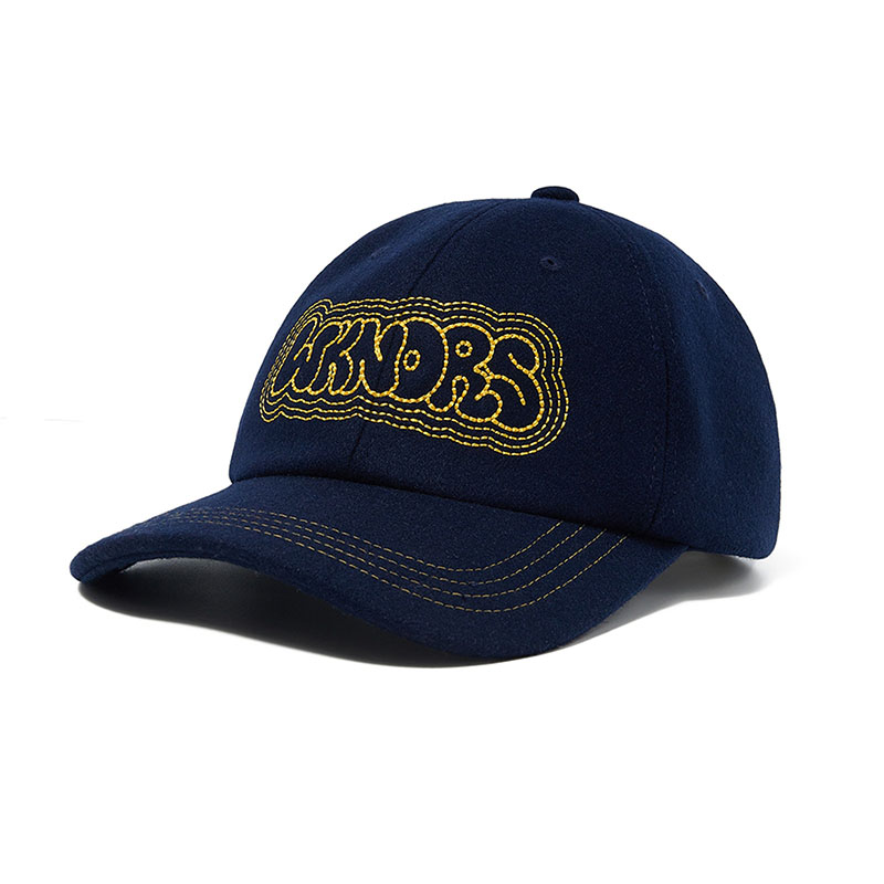 WKNDRS(ウィーケンダーズ)/ GRAFFITI LOGO WOOL CAP -2.COLOR-(NAVY)