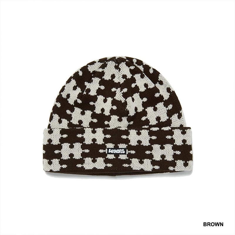 WKNDRS(ウィーケンダーズ)/ PUZZLE BEANIE -2.COLOR-