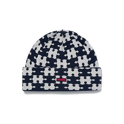 WKNDRS(ウィーケンダーズ)/ PUZZLE BEANIE -2.COLOR-