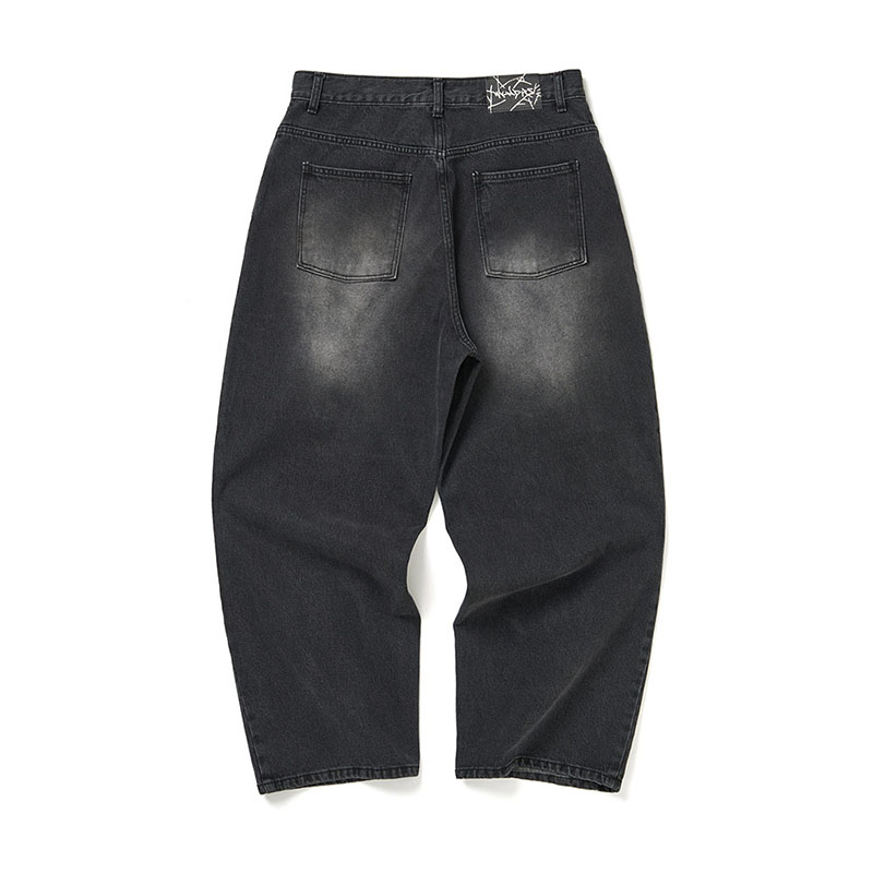 WKNDRS(ウィーケンダーズ)/ SKULL WASHED PANTS -2.COLOR-