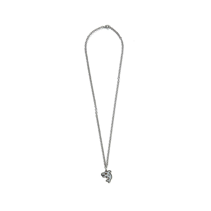 WKNDRS(ウィーケンダーズ)/ SHARK PENDANT NECKLACE -SILVER-