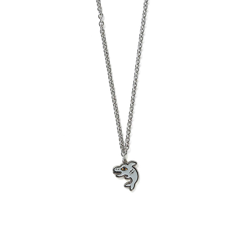 WKNDRS(ウィーケンダーズ)/ SHARK PENDANT NECKLACE -SILVER-