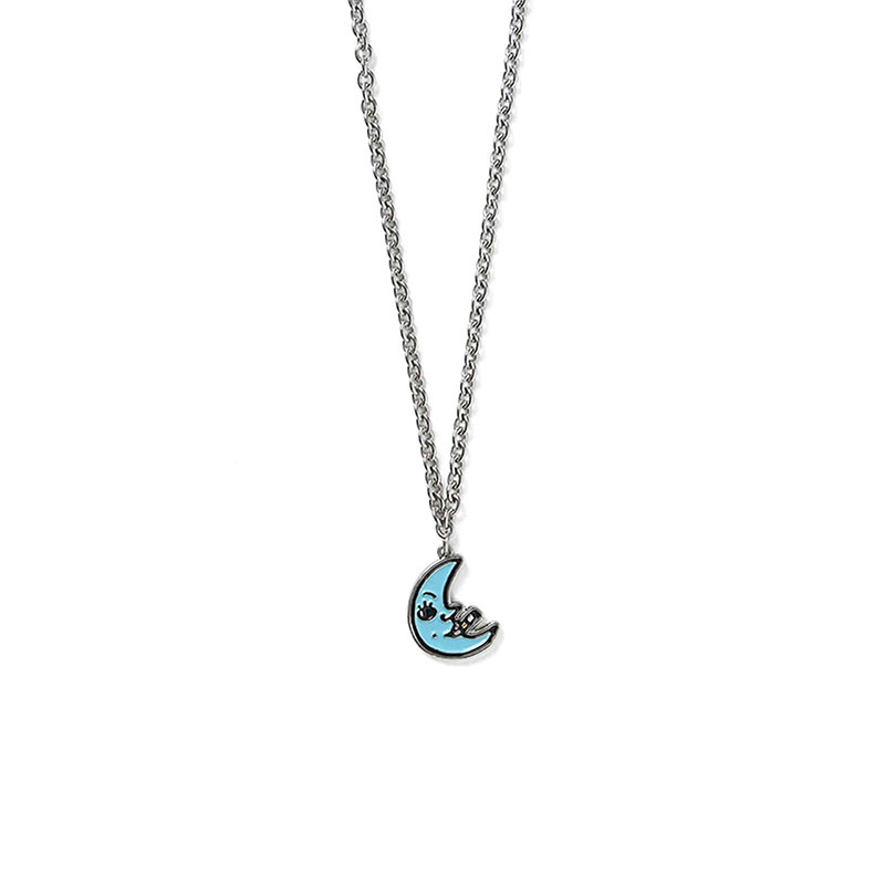 WKNDRS(ウィーケンダーズ)/ MOON PENDANT NECKLACE -SILVER-