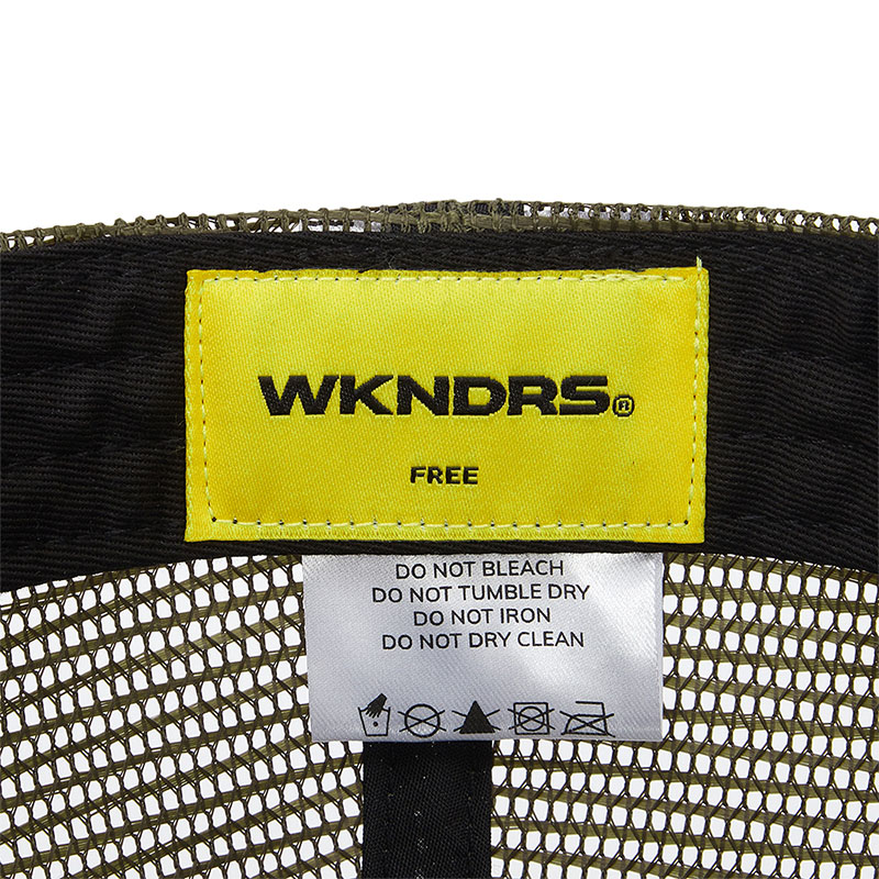 WKNDRS(ウィーケンダーズ)/ BEADED TRUCKER CAP -2.COLOR-
