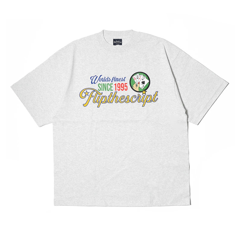 FLIP THE SCRIPT(フリップザスクリプト)/ CHAMPION SS TEE -2.COLOR-(A.GREY)