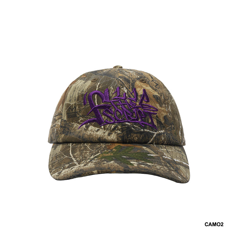 FLIP THE SCRIPT(フリップザスクリプト)/ LOGO CAMO CAP -2.COLOR-