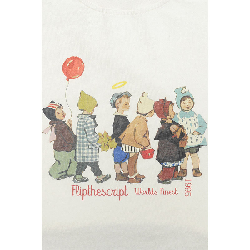 FLIP THE SCRIPT(フリップザスクリプト)/ BALLOON WASH LS TEE -3.COLOR-