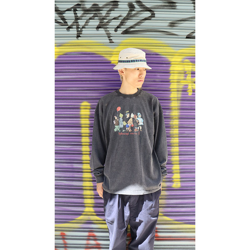 FLIP THE SCRIPT(フリップザスクリプト)/ BALLOON WASH LS TEE -3.COLOR-