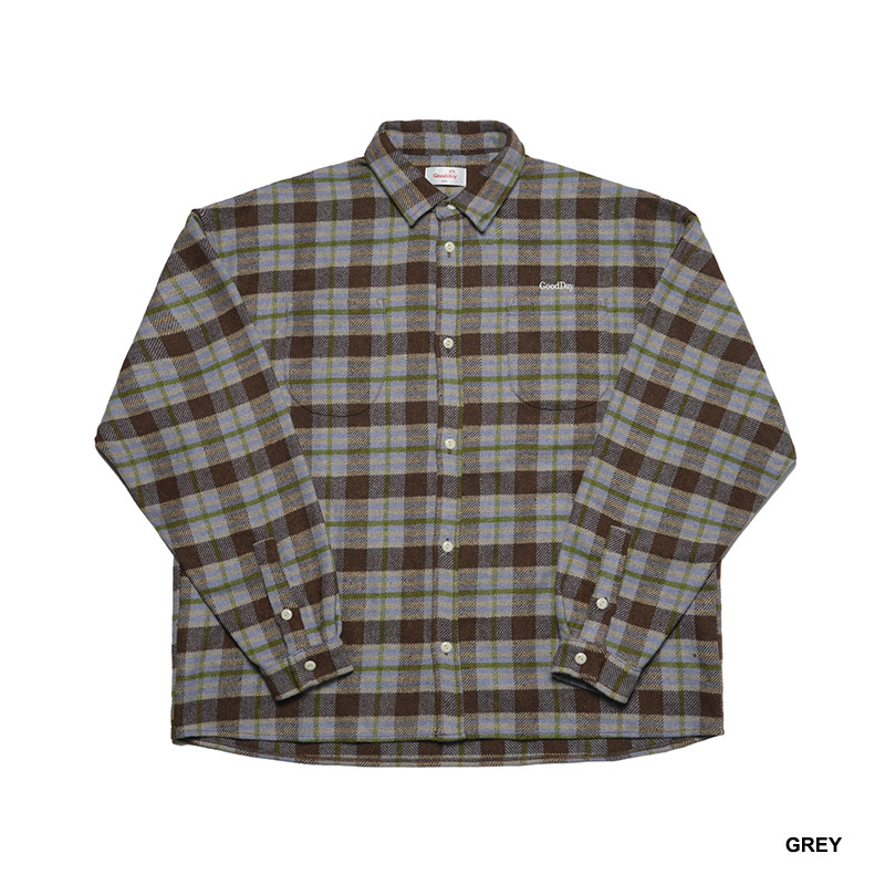 GOOD DAY(グッデイ)/ HEAVY CHECK SHIRT -3.COLOR-