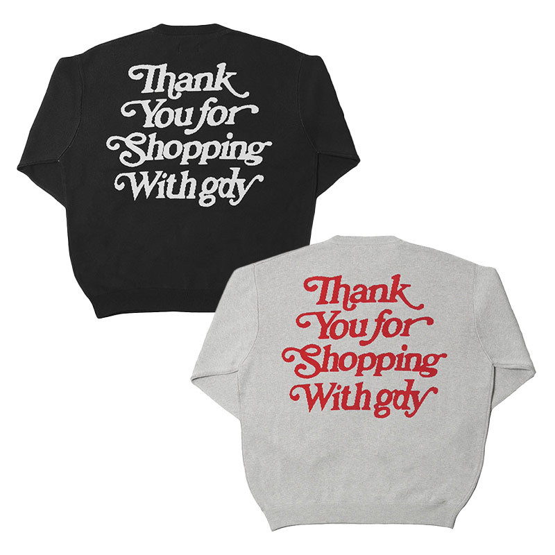 GOOD DAY(グッデイ)/ TYFSW CREW KNIT -2.COLOR-