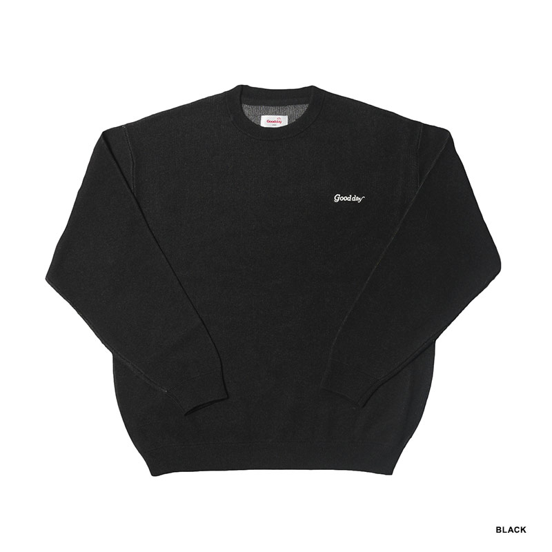GOOD DAY(グッデイ)/ TYFSW CREW KNIT -2.COLOR-