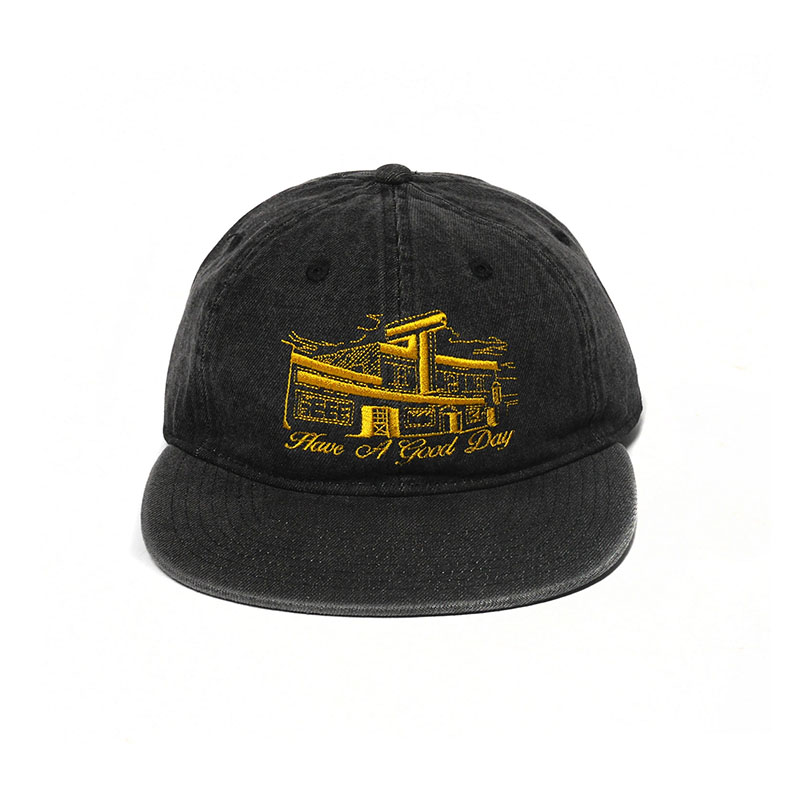 GOOD DAY(グッデイ)/ FACTORY DENIM CAP -2.COLOR-(W.BLACK)